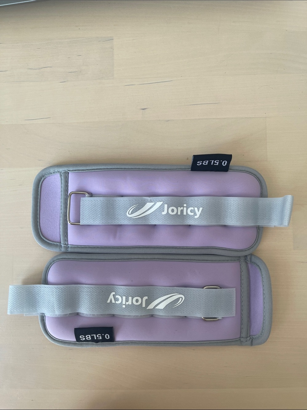 Brand New Never Used Lavender Ankle/Wrist Weights - Set of 2, with Packaging